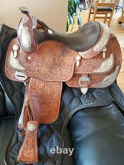 Billy Cook Western Show Saddle 16 in