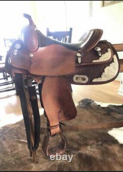 Billy Cook Western Show Saddle Pleasure Trail Parade Leather Horse Back Riding