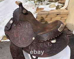 Billy Royal 15 Vintage Arabian Western Saddle