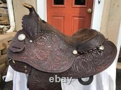 Billy Royal 15 Vintage Arabian Western Saddle