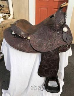 Billy Royal 15 Vintage Arabian Western Saddle