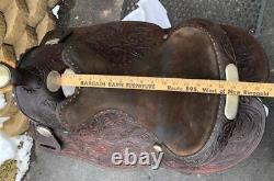 Billy Royal 15 Vintage Arabian Western Saddle