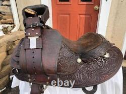Billy Royal 15 Vintage Arabian Western Saddle