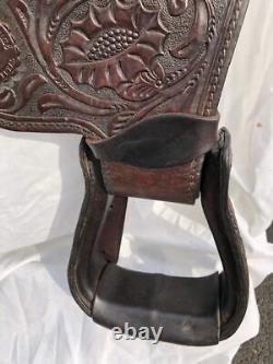 Billy Royal 15 Vintage Arabian Western Saddle