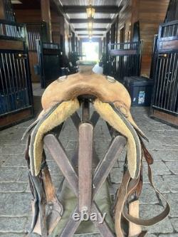 Billy Royal Rough out Work Training Western Saddle 16.5 Free Shipping