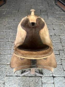 Billy Royal Rough out Work Training Western Saddle 16.5 Free Shipping