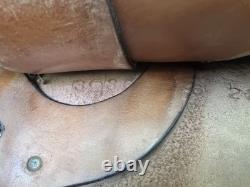 Billy Royal Rough out Work Training Western Saddle 16.5 Free Shipping