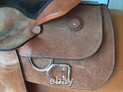 Billy Royal Training Rough Out Western Saddle 15.5-16