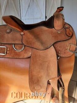 Billy Royal Training Rough Out Western Saddle 15.5-16