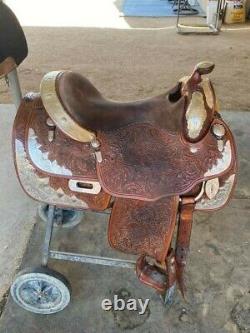 Billy Royal Western Show Saddle. Beautiful