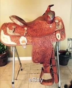 Billy Royal western show saddle