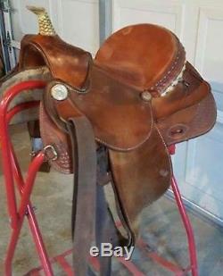 Billy Shaw Barrel Saddle-13 As Is