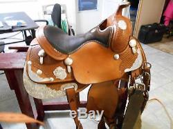 Billy cook custom western show saddle