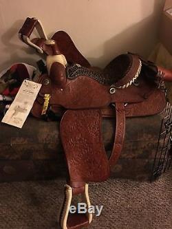 Billy cook saddle16 inch seat never used