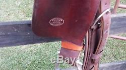 Billy cook trail saddle 16 model 1688
