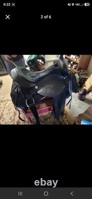 Black King Series 16 Western Endurance Walking Horse Trail Saddle