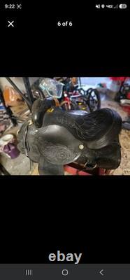 Black King Series 16 Western Endurance Walking Horse Trail Saddle