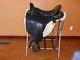 Black Tucker Plantation Saddle 17.5 Seat In Great Condition With Plantation Pad