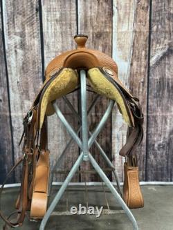 Blue Ribbon Equitation Work Saddle 16 FQHB