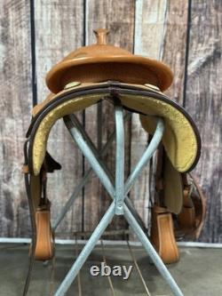 Blue Ribbon Equitation Work Saddle 16 FQHB