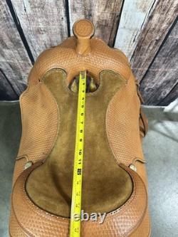 Blue Ribbon Equitation Work Saddle 16 FQHB Blue Ribbon Equitation Work Saddle 16 FQHB