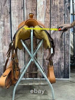 Blue Ribbon Equitation Work Saddle 16 FQHB