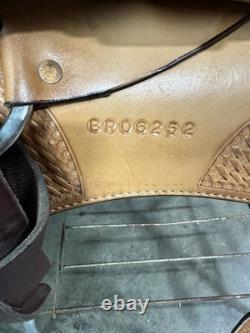 Blue Ribbon Equitation Work Saddle 16 FQHB