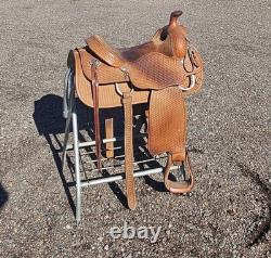 Blue Ribbon Western Ranch Saddle 16