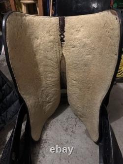 Blue Ribbon Western Show Saddle 16 Black