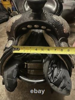 Blue Ribbon Western Show Saddle 16 Black