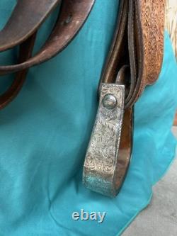 Blue Ribbon Western Show Saddle 16 Padded To 15.5 Used