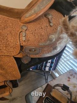 Blue Ribbon Western Show Saddle 1999