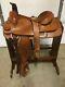 Blue Ridge Roping Western Saddle 17 With Front And Back Cinch