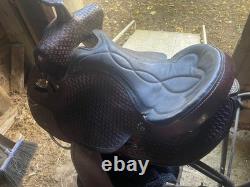 Blue ridge saddlery Western trail saddle