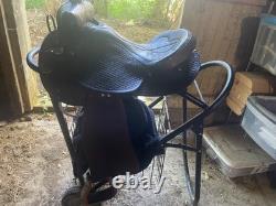 Blue ridge saddlery Western trail saddle