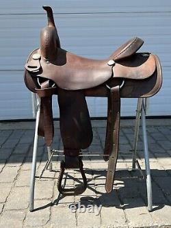 Bob Marshall 17' Western Cutter Saddle