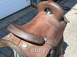 Bob Marshall 17' Western Cutter Saddle