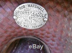 Bob Marshall Sports saddle / Treeless