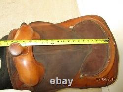 Bob Marshall Treeless Saddle Circle Y 15 Inch Trail Western Gaited