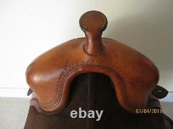 Bob Marshall Treeless Saddle Circle Y 15 Inch Trail Western Gaited