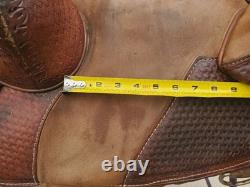 Bob Marshall by Circle Y Treeless Western Sports Saddle 14 Round Skirt