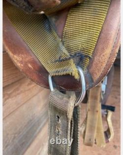 Bob Marshall treeless western saddle