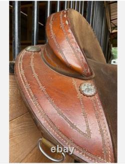 Bob Marshall treeless western saddle