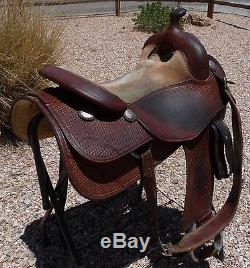Bob's Custom Randy Paul Cowhorse Reining Saddle 16.5