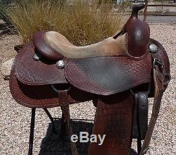 Bob's Custom Randy Paul Cowhorse Reining Saddle 16.5