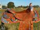 Bob's Custom Saddle Silver Western Show 15.5 Padded Excellent Condition