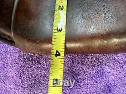 Bob's Sterling Silver Tooled Leather Western Show Saddle 4 Inch Bell Stirrups