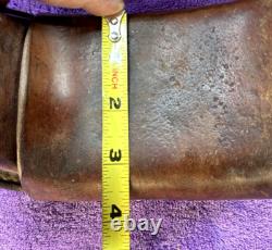 Bob's Sterling Silver Tooled Leather Western Show Saddle 4 Inch Bell Stirrups