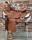 Bobs Western Show Saddle 16in Seat With Silver, Includes Orig & Youth Fenders