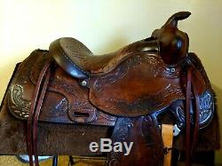 Bona Allen FAB western pleasure/ trail saddle pkg. 15 seat